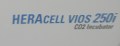 Thermo HERAcell vios 250i LK single chamber CO2 incubator_closeup